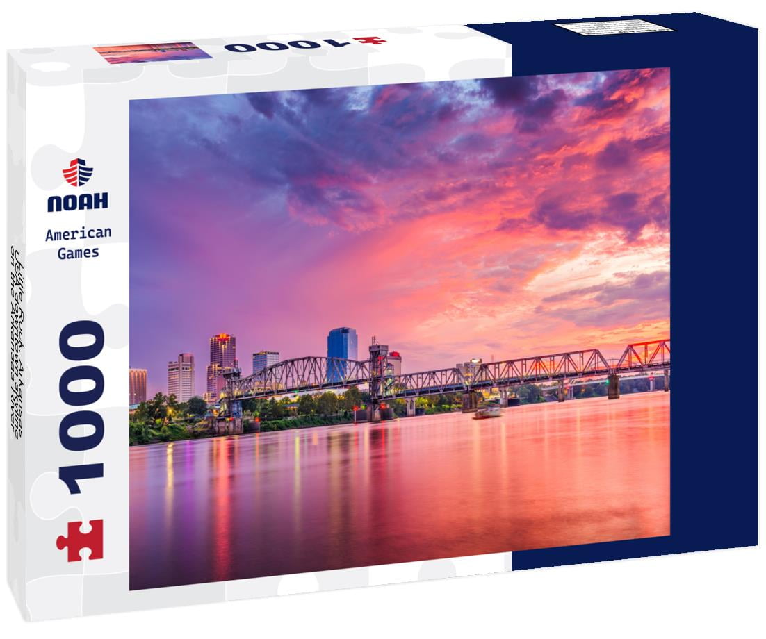 Noah Jigsaw Puzzle Little Rock, Arkansas, USA downtown skyline on the