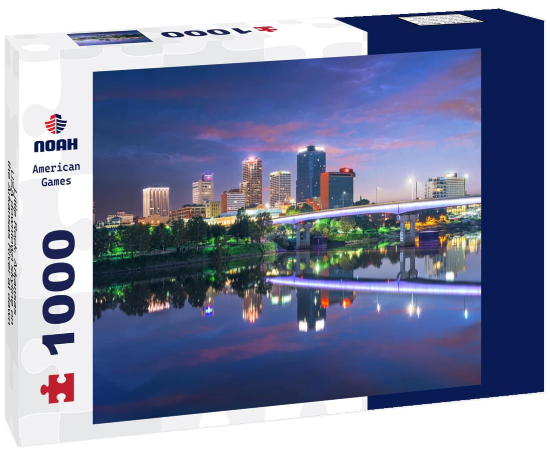Noah Jigsaw Puzzle Little Rock, Arkansas, USA downtown skyline on the