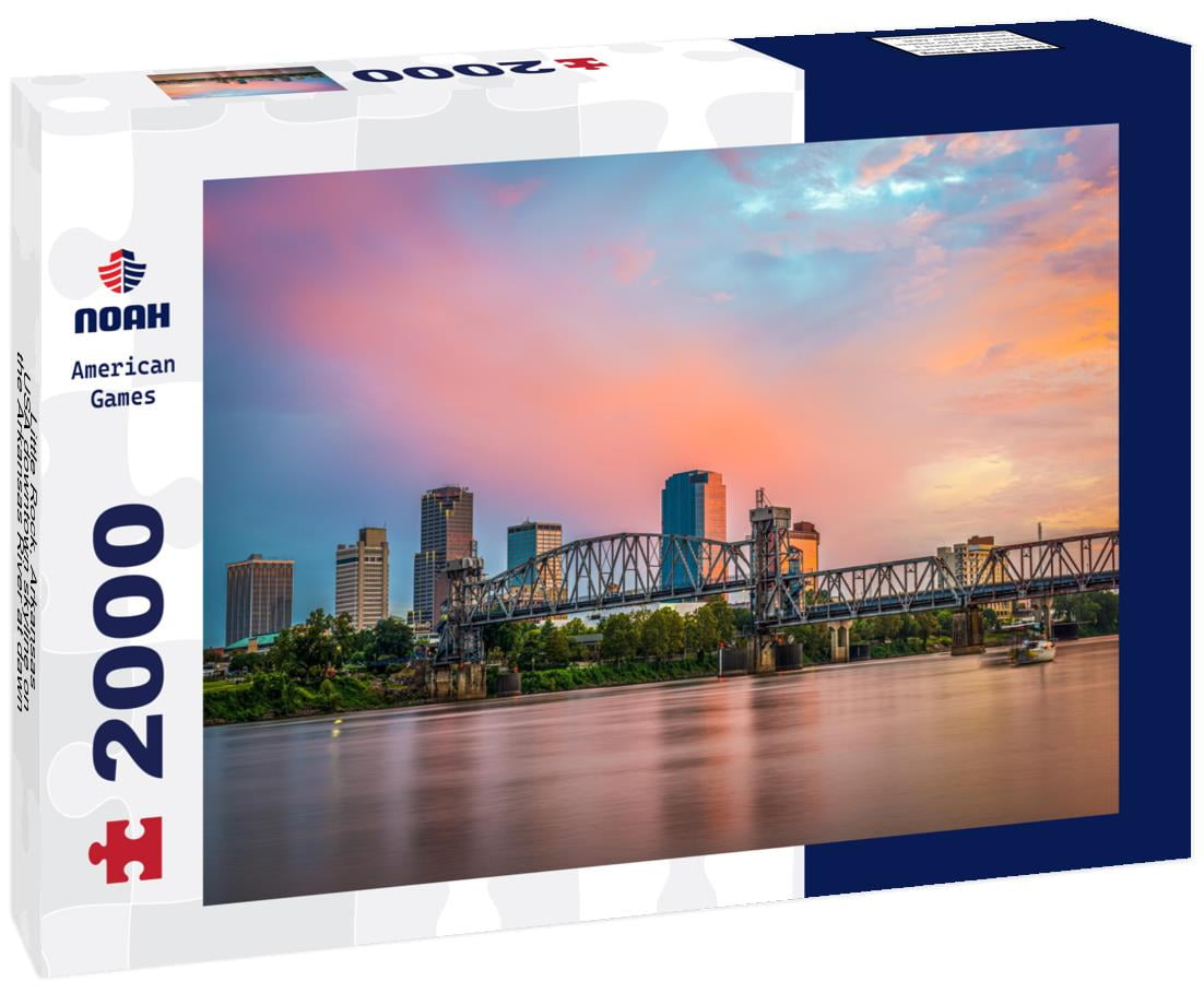Noah Jigsaw Puzzle Little Rock, Arkansas, USA downtown skyline on the