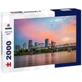 Noah Jigsaw Puzzle Little Rock, Arkansas, USA downtown skyline on the Arkansas River at dawn