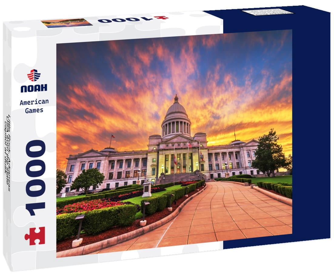 Noah Jigsaw Puzzle Little Rock, Arkansas, USA from the state capitol at