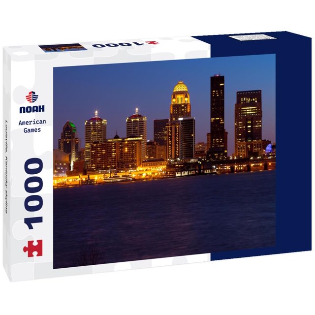 Noah Jigsaw Puzzle Louisville, Kentucky skyline 1000 pieces