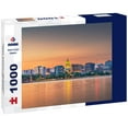 Noah Jigsaw Puzzle Madison, Wisconsin, USA downtown skyline at dusk on