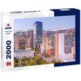 Noah Jigsaw Puzzle Madison, Wisconsin, USA downtown skyline at dusk on