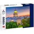 Noah Jigsaw Puzzle Madison, Wisconsin, USA state capitol building at