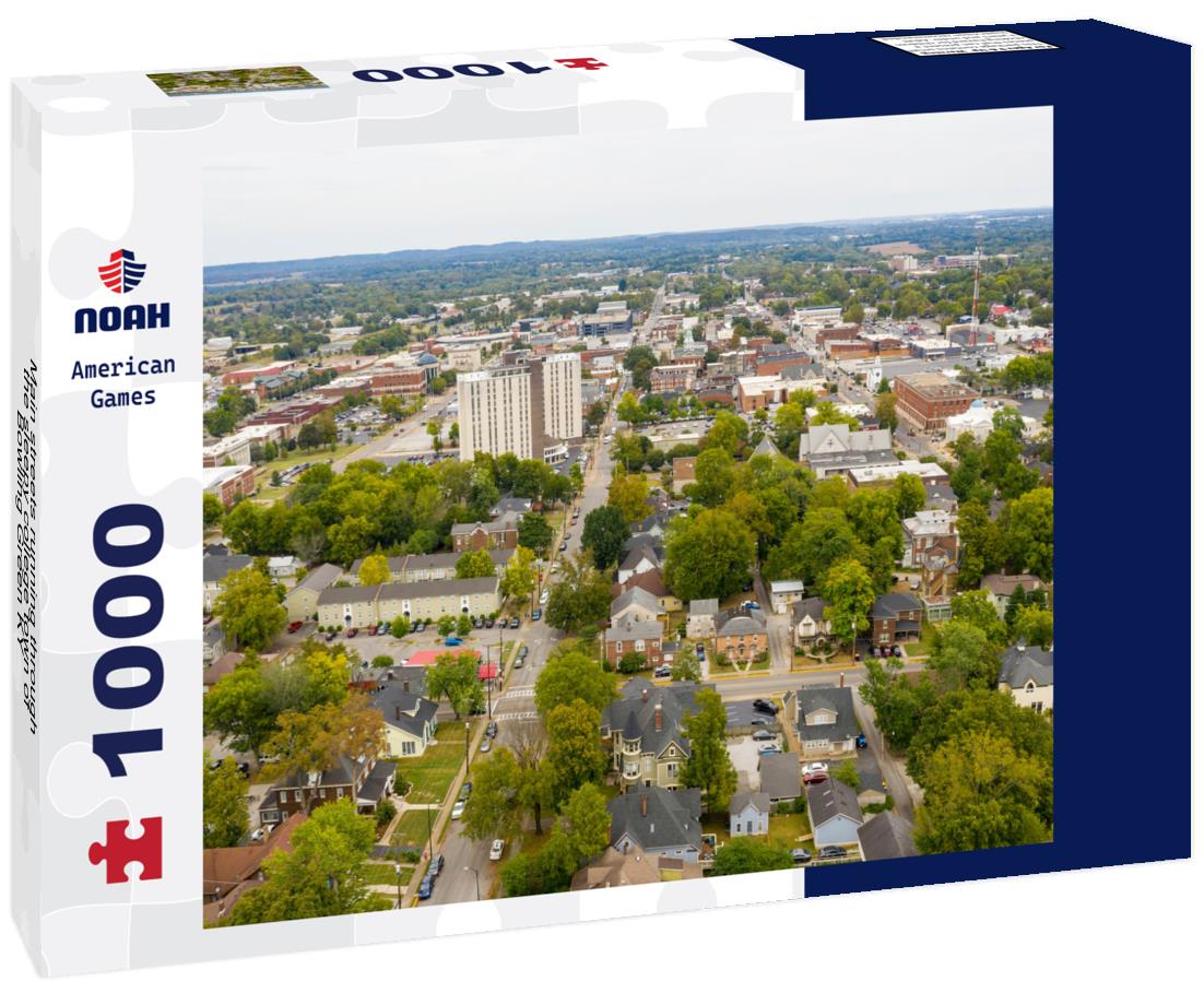 Noah Jigsaw Puzzle Main streets running through the sleepy college town