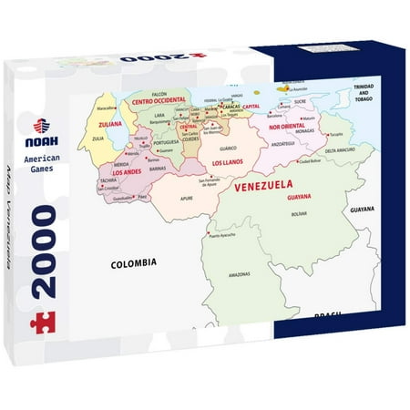Map Venezuela 2000pc Puzzle