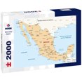 thumbnail image 1 of Map of Mexico 2000pc Puzzle, 1 of 1