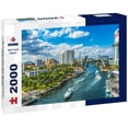 Noah Jigsaw Puzzle Miami River Water Open Brickell Avenue Bridge