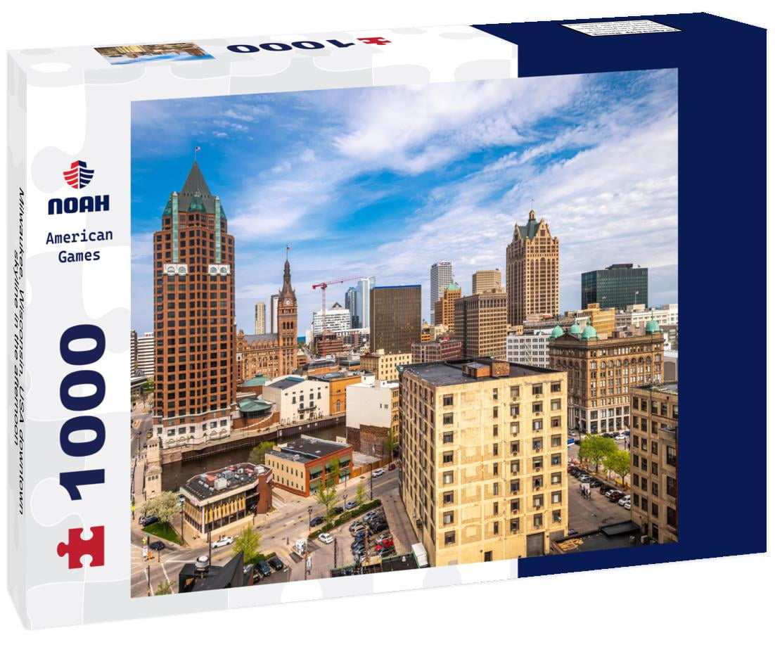 Noah Jigsaw Puzzle - Kansas City Missouri Skyline 1000 Pieces Made In USA