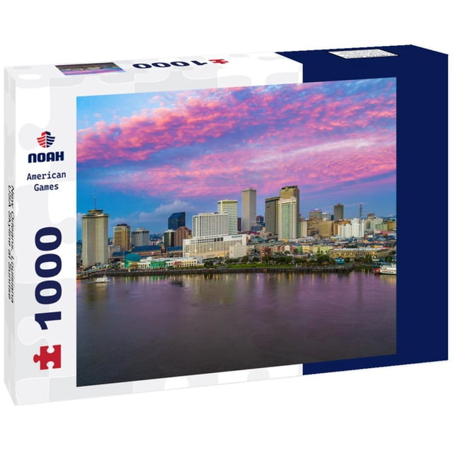 Noah Jigsaw Puzzle New Orleans, Louisiana, USA Skyline at Sunrise