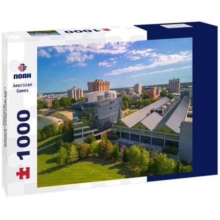 Noah Jigsaw Puzzle Newport News, Virginia, USA downtown cityscape and park 1000 pieces