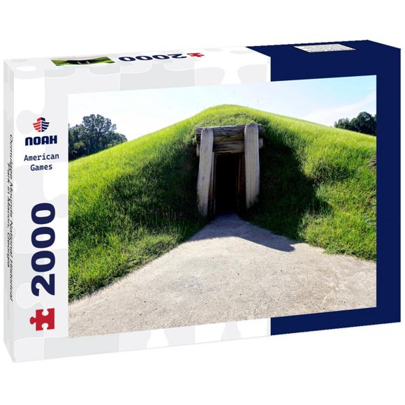 Noah Jigsaw Puzzle Ocmulgee Mounds National Historical Park in Macon, Georgia 2000 pieces