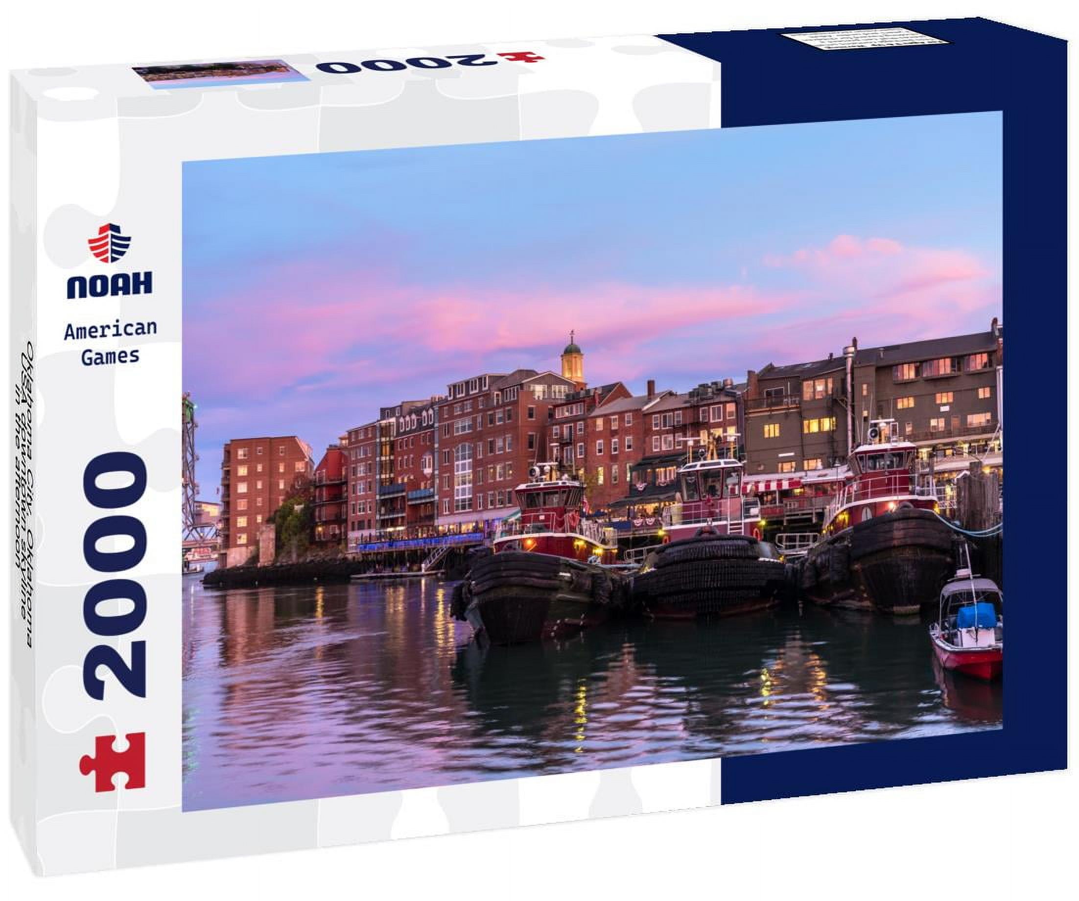 Noah Jigsaw Puzzle Oklahoma City, Oklahoma, USA downtown skyline in the afternoon 2000 pieces