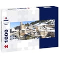 thumbnail image 1 of Noah Jigsaw Puzzle Ortigosa de Cameros on a snowy day, La Rioja, Spain, Panorama 1000 Pieces, 1 of 1