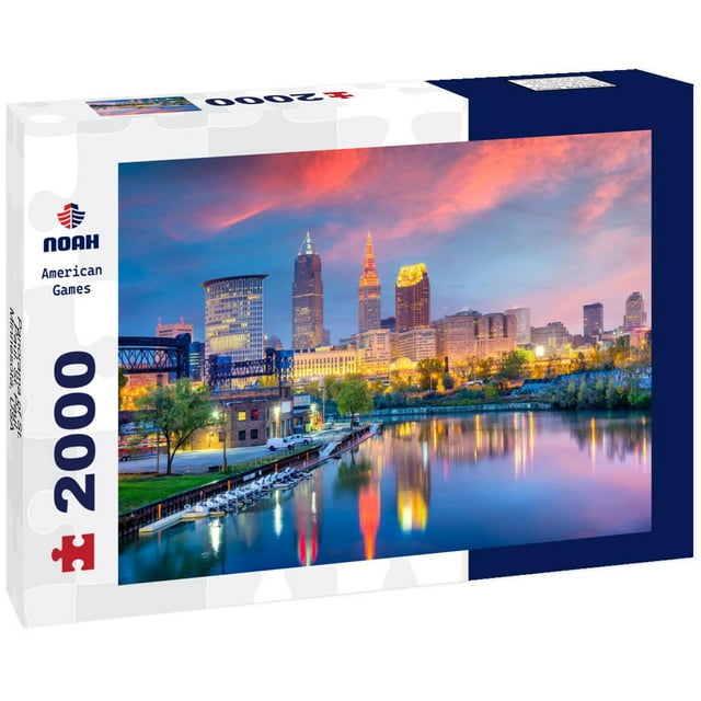 Noah Jigsaw Puzzle Panorama of St. Paul. St. Paul, Minnesota, USA 2000