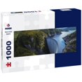 thumbnail image 1 of the Strathgordon Dam in Tasmania, Australia, 1000pc Panoramic Puzzle, 1 of 1