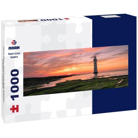 Noah Jigsaw Puzzle Perch Rock Lighthouse New Brighton, England, panorama Panorama 1000 Pieces