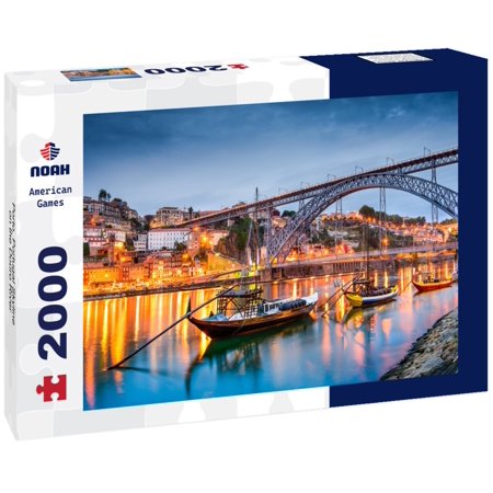 Noah Jigsaw Puzzle Porto, Portugal Skyline on the Douro River 2000 Pieces