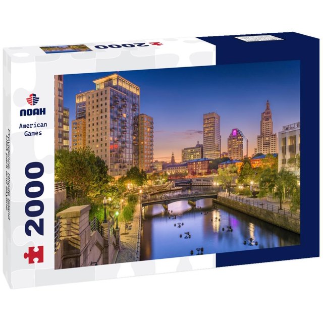 Noah Jigsaw Puzzle Providence, Rhode Island, USA park and skyline 2000