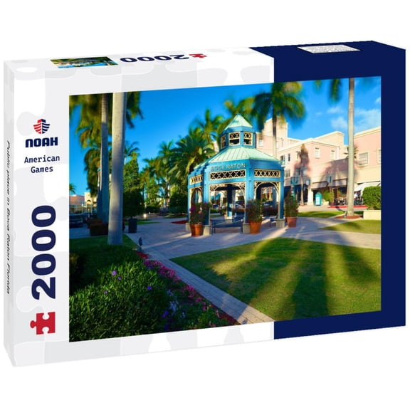 Noah Jigsaw Puzzle Public place in Boca Raton Florida 2000 pieces