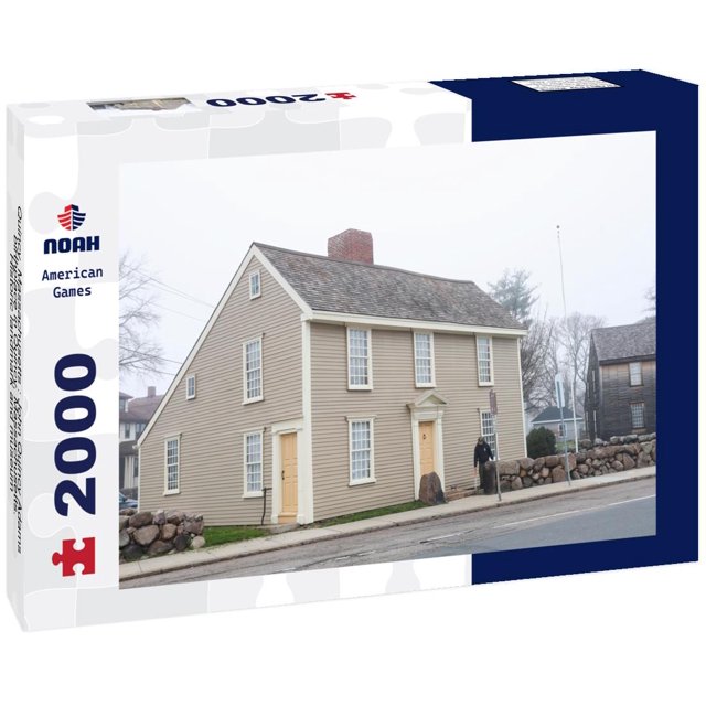 Noah Jigsaw Puzzle Quincy, Massachusetts John Quincy Adams birthplace