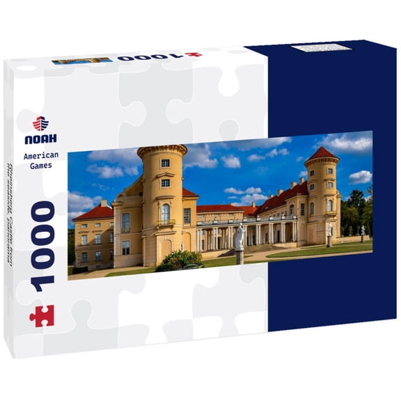 Noah Jigsaw Puzzle Rheinsberg Castle from the seaside, panorama Panorama 1000 Pieces