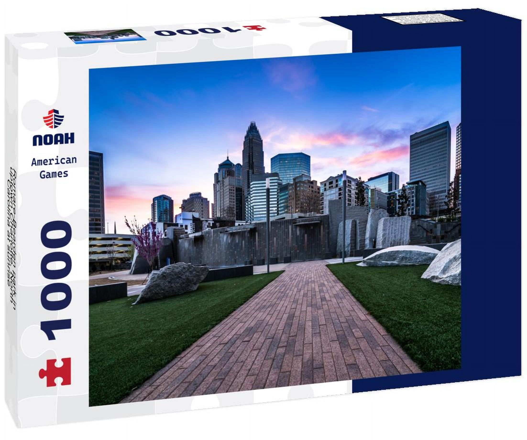 Noah Jigsaw Puzzle RomareBearden park in uptown Charlotte, North