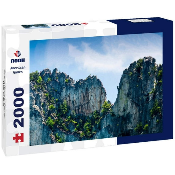 Seneca Rocks in Summer, West Virginia 2000pc Puzzle