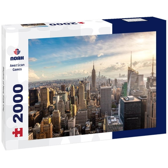 Noah Jigsaw Puzzle Skyline of New York City 2000 pieces