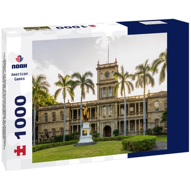 Noah Jigsaw Puzzle Statue of King Kamehameha in downtown Honolulu