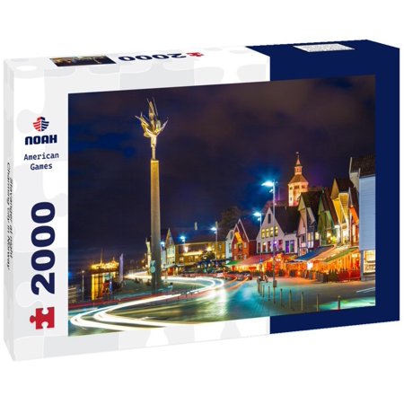 Noah Jigsaw Puzzle Stavanger at night - Charming city in Norway 2000 Pieces