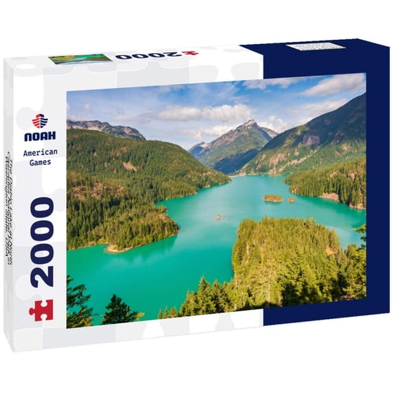 The Diablo Lake at North Cascades National Park in Washington State, USA 2000pc Puzzle