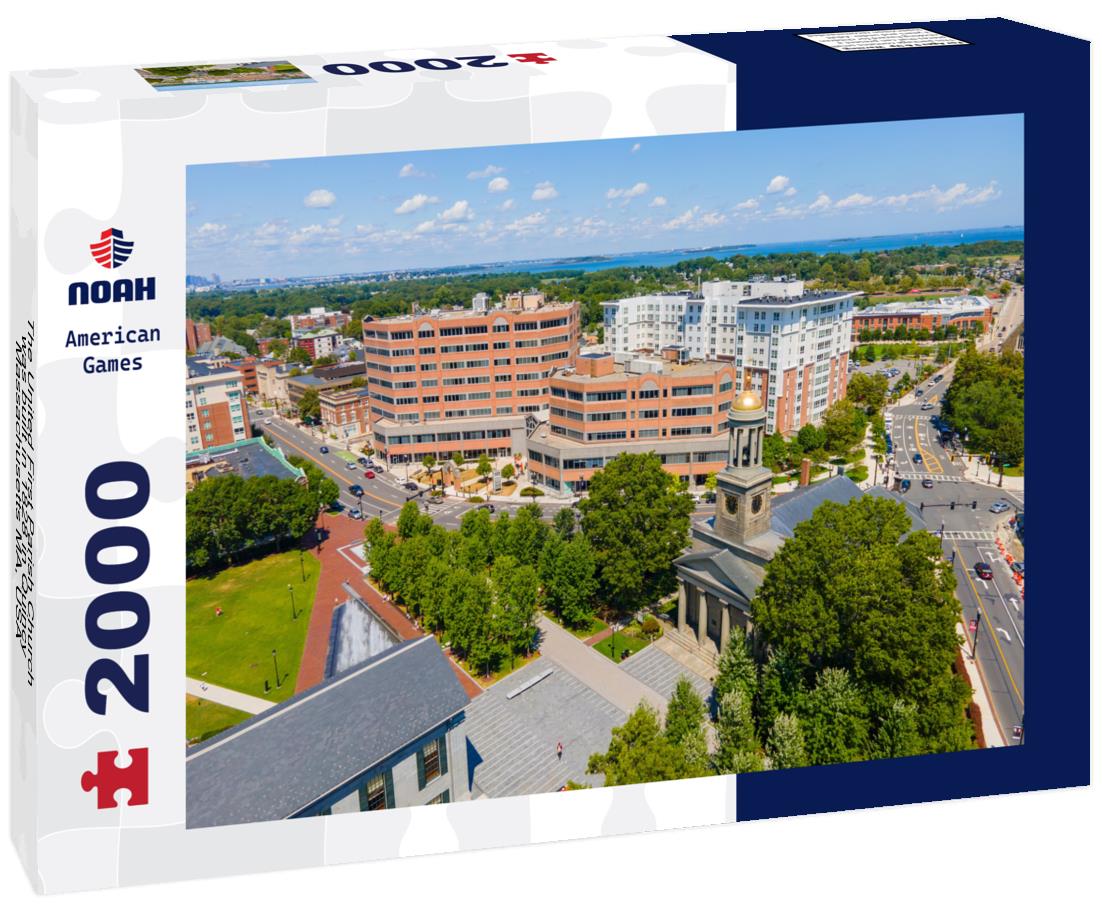 Noah Jigsaw Puzzle The United First Parish Church was built in 1828 in