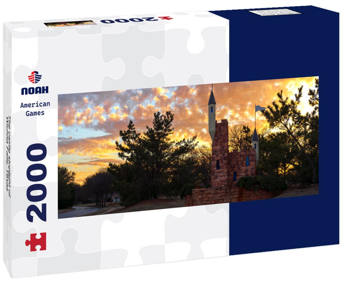 Noah Jigsaw Puzzle The castle stoplight of Wichita Falls, Texas