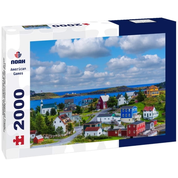 Noah Jigsaw Puzzle The remote northern town of Trinity, along the quiet coast of Newfoundland and Labrador, Canada 2000 pieces
