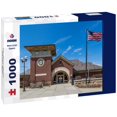 Noah Jigsaw Puzzle Train depot in suburban Oak Lawn, Illinois 1000