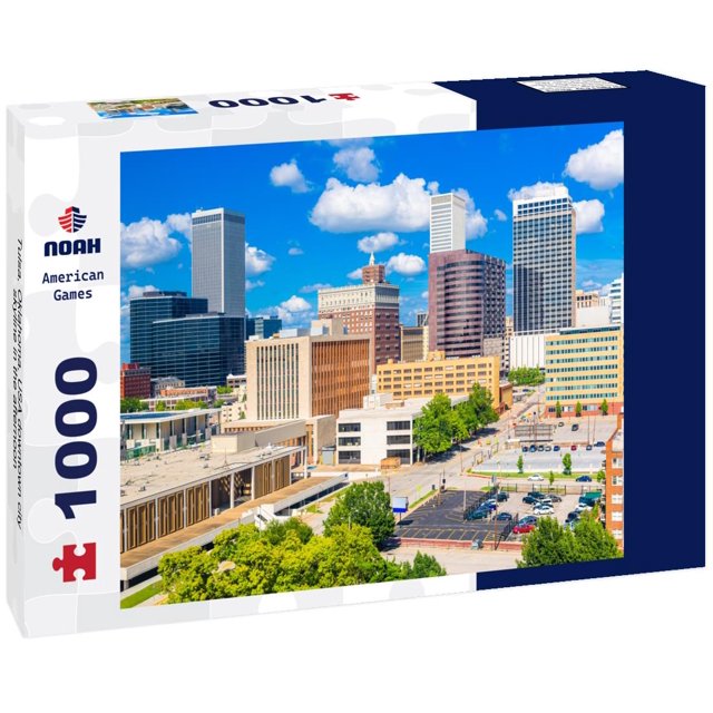 Noah Jigsaw Puzzle Tulsa, Oklahoma, USA downtown city skyline in the
