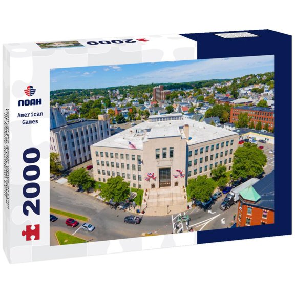 Noah Jigsaw Puzzle View of the aerial views of Lynn City Hall at 3 City Hall Square in historic downtown Lynn, Massachusetts MA, USA 2000 pieces