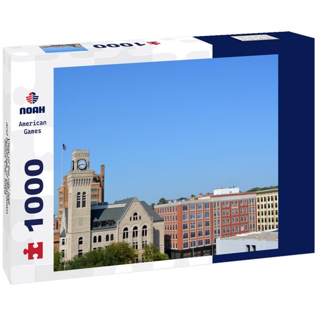 Noah Jigsaw Puzzle View of the city hall and buildings of downtown