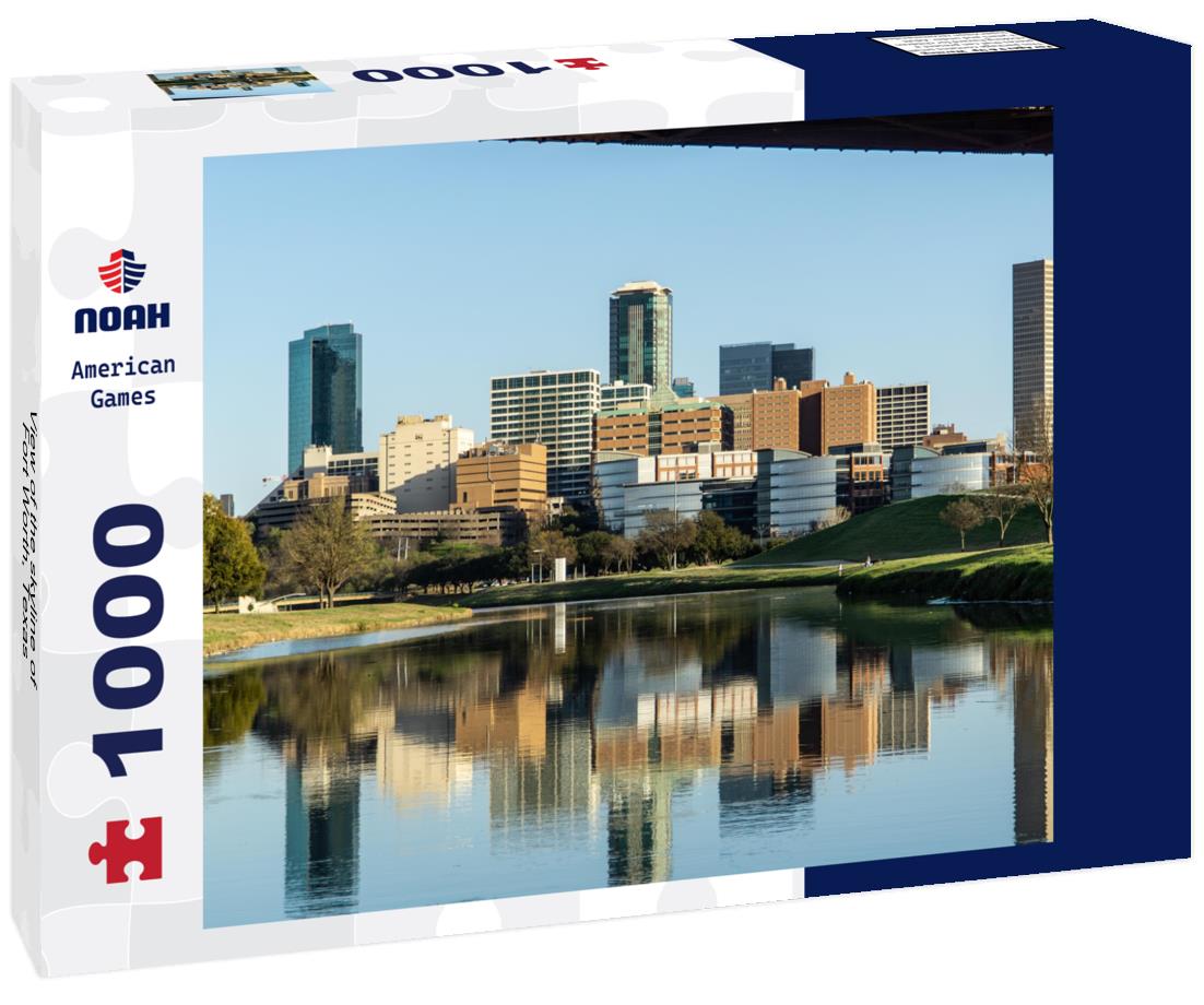 Noah Jigsaw Puzzle View of the skyline of Fort Worth, Texas 1000 pieces