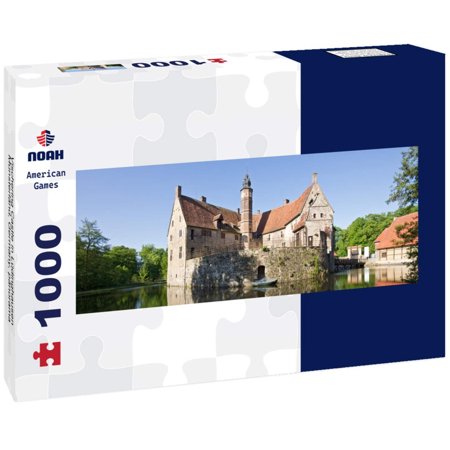 Noah Jigsaw Puzzle Vischering Castle in Lüdinghausen Münsterland, Germany, Panorama 1000 Pieces