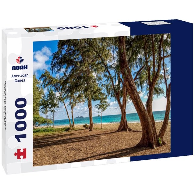 Noah Jigsaw Puzzle Waimanalo Beach Park, Oahu, Hawaii, USA 1000 pieces
