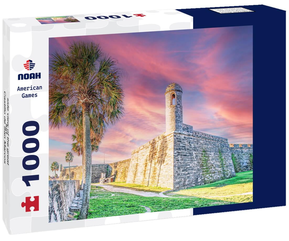 Noah Jigsaw Puzzle side view of the great fort Castillo de San Marcos