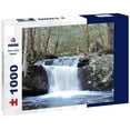 Noah Jigsaw Puzzle waterfall into basin in Bedford, New Hampshire 1000