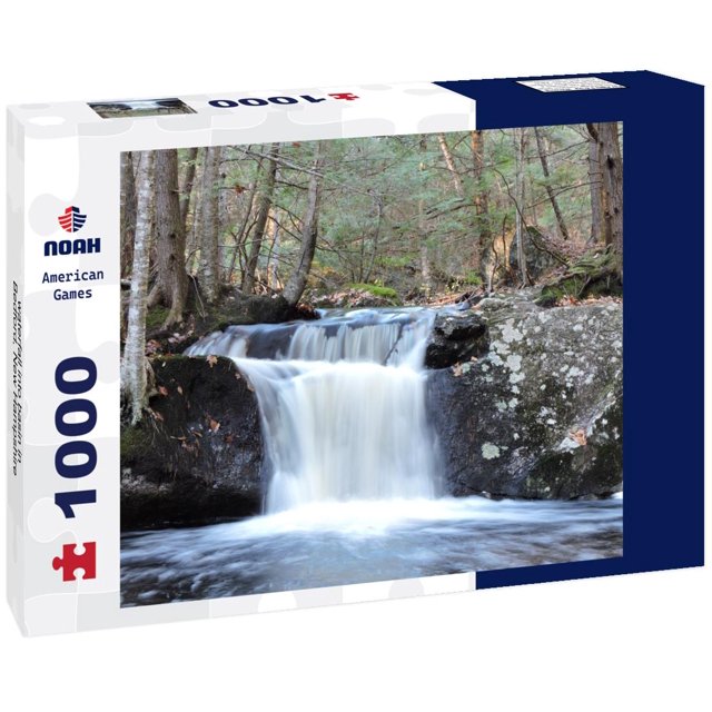Noah Jigsaw Puzzle waterfall into basin in Bedford, New Hampshire 1000