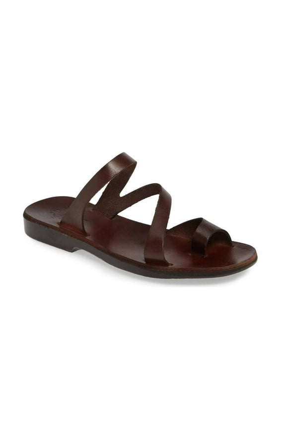 Noah - Leather Slide On Sandal - Womens Sandals
