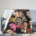 thumbnail image 1 of Noah Schnapp Collage Blanket Soft Warm Fleece Blanket for Sofa Office Car Camping Yoga Travel Throw Blankets 80"X60", 1 of 6