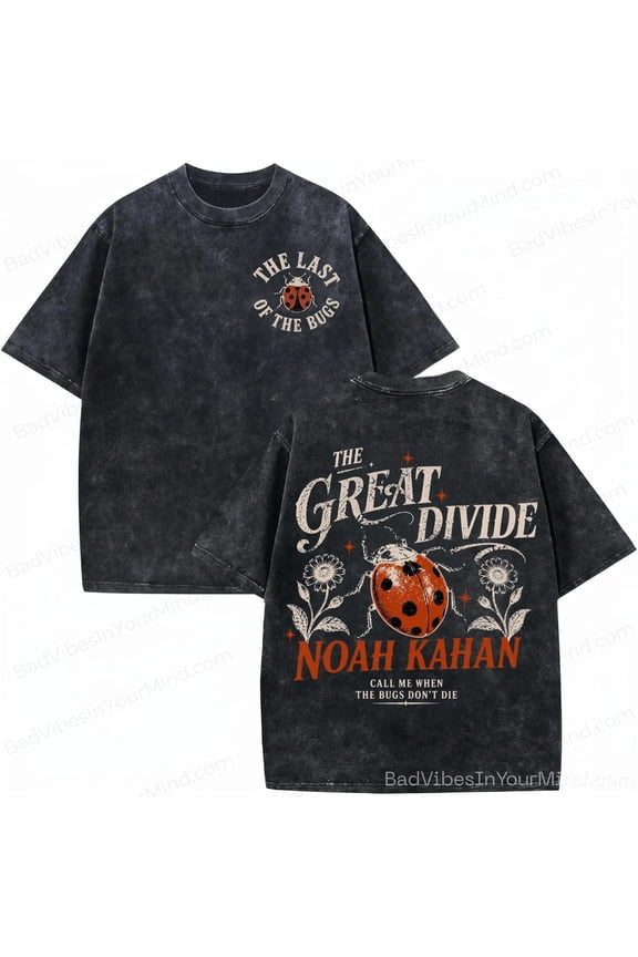 Noah The Divide Tour Unisex TshirtThe last of the bugs shirt Noah Tour 2026 Shirt