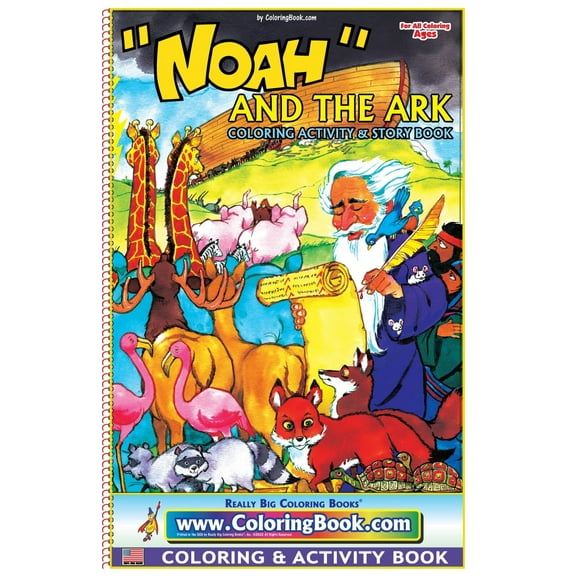 Noah and the Ark Really Big Coloring Book
